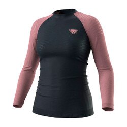 Dynafit Tour Light Merino Long Sleeve Tee Women's in Mokarosa